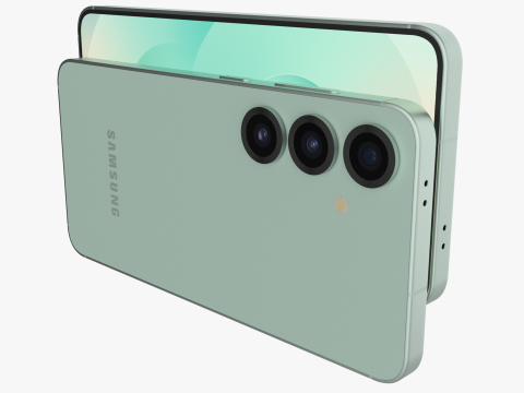 Samsung Galaxy S25 Mint 3D Model