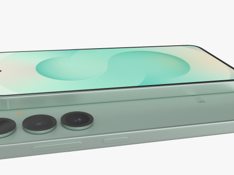 Samsung Galaxy S25 Mint 3D Model