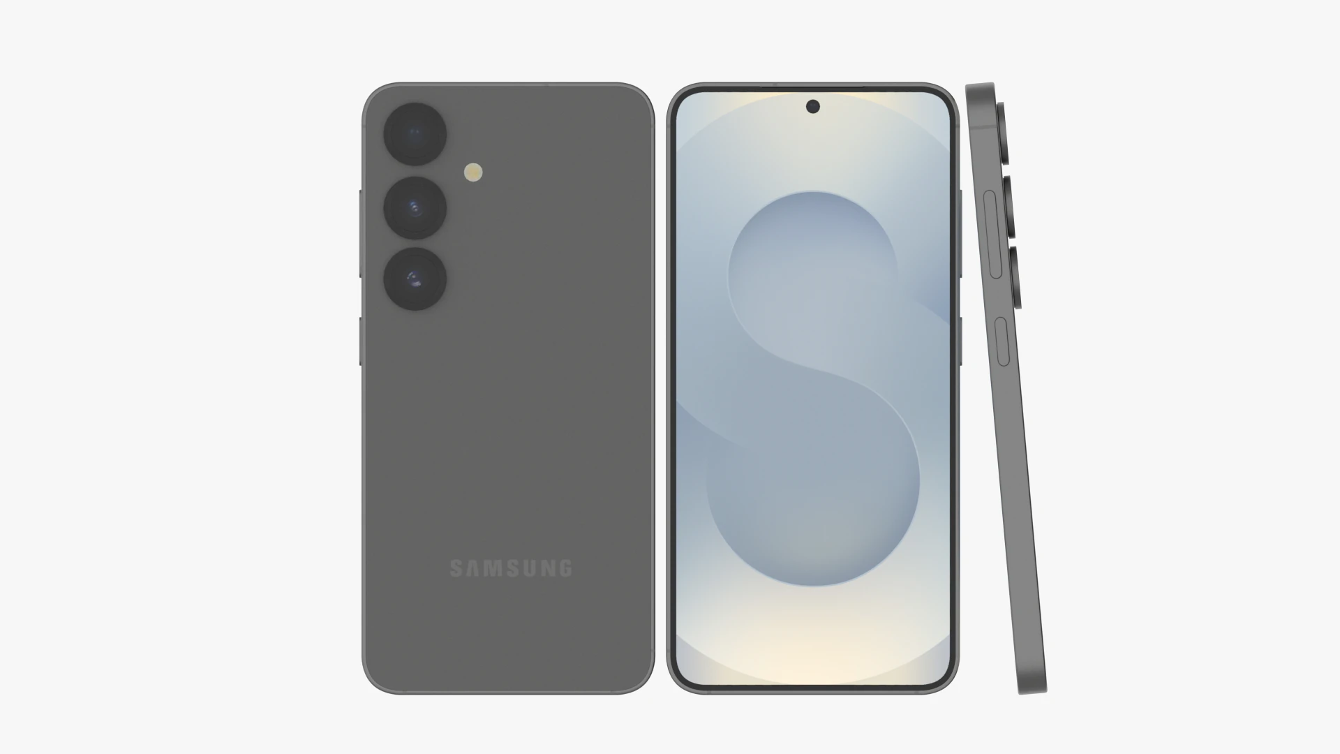 Samsung Galaxy S25 Silvershadow 3D Model .c4d .max .obj .3ds .fbx .stl .blend 