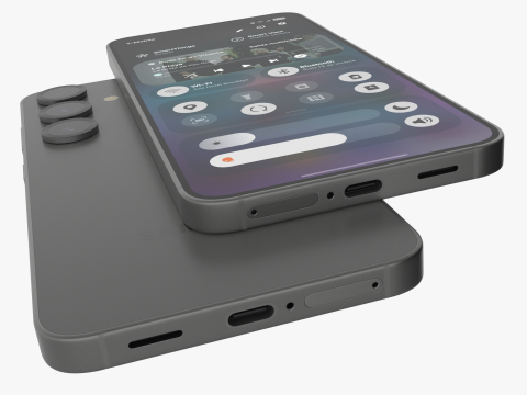 Samsung Galaxy S25 Silvershadow 3D 模型