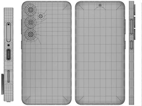 Samsung Galaxy S25 Silvershadow 3D Model