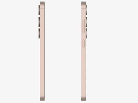 Samsung Galaxy S25 Pinkgold 3D Model