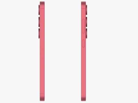Samsung Galaxy S25 Coralred 3D Model