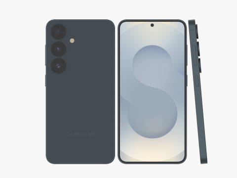 Samsung Galaxy S25 Blueblack 3D Model