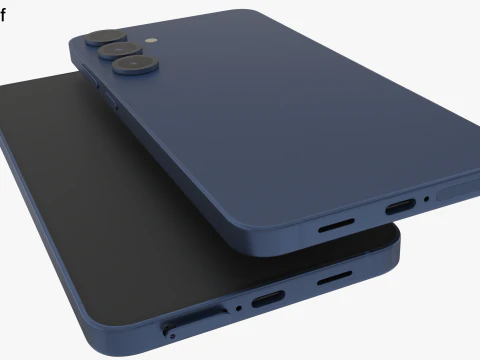 Samsung Galaxy S25 Plus Navy 3D Model
