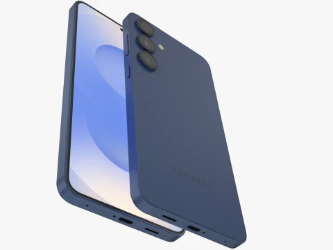 Samsung Galaxy S25 Plus Navy 3D Model