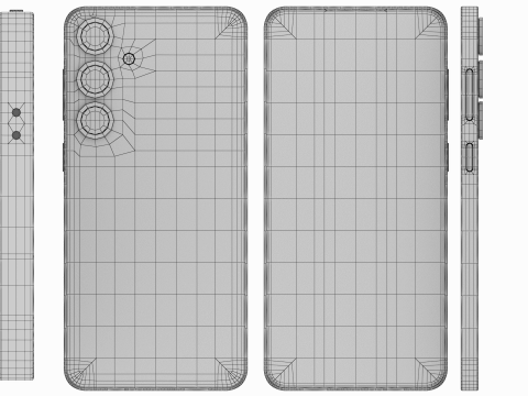 Samsung Galaxy S25 Plus Navy 3D Model