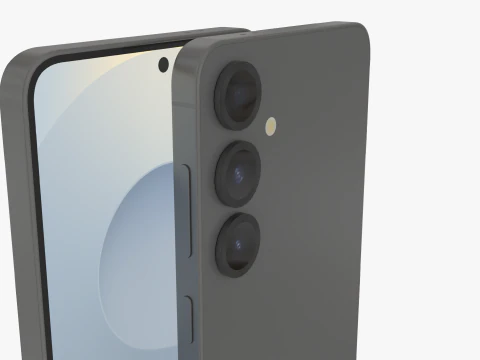 Samsung Galaxy S25 Plus Silvershadow 3D Model