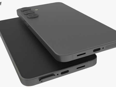 Samsung Galaxy S25 Plus Silvershadow Modello 3D