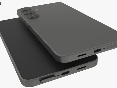 Samsung Galaxy S25 Plus Silvershadow 3D Model