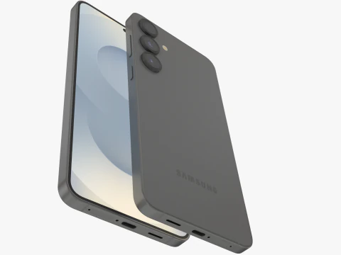 Samsung Galaxy S25 Plus Silvershadow 3D Model