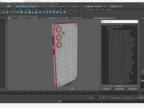 Samsung Galaxy S25 Plus Silvershadow Modello 3D