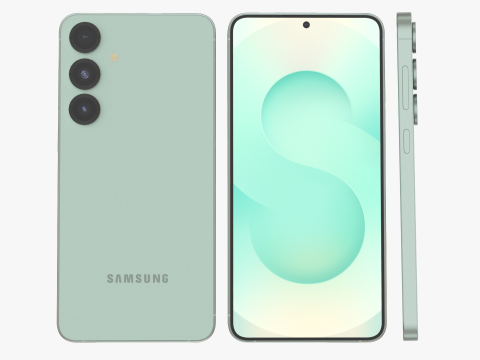 Samsung Galaxy S25 Plus Mint Modèle 3D