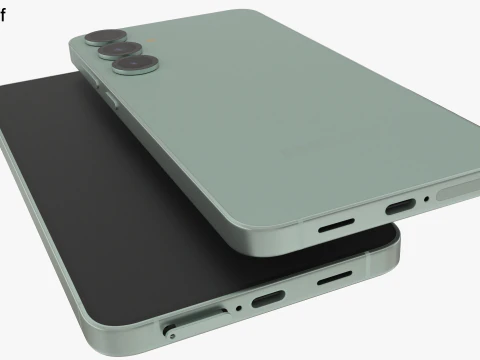 Samsung Galaxy S25 Plus Mint 3D Model