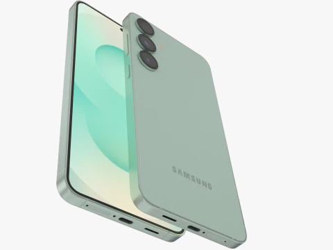 Samsung Galaxy S25 Plus Mint 3D Model