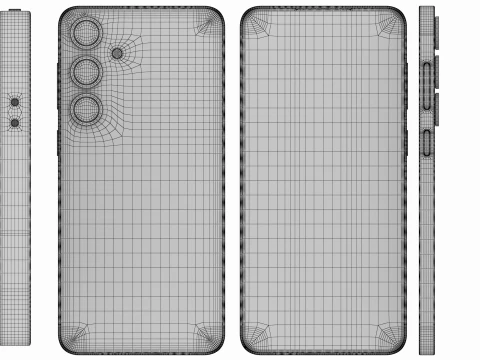 Samsung Galaxy S25 Plus Coralred 3D Model