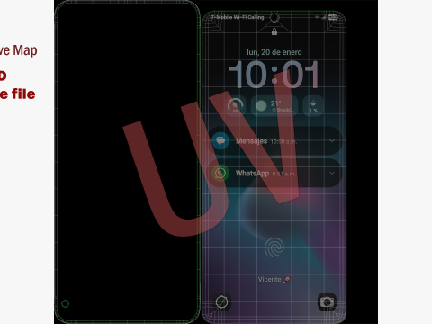 Samsung Galaxy S25 Plus Blueblack 3D Model