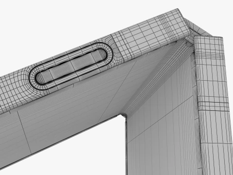 Samsung Galaxy Z Flip 6 Peach 3D Model