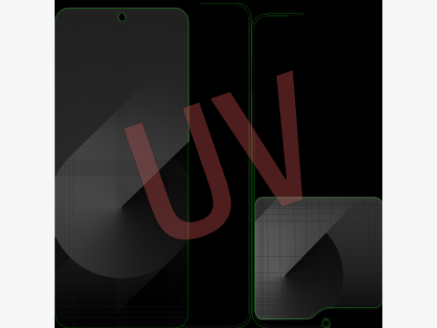 Samsung Galaxy Z Flip 6 Crafted Black Modelo 3D
