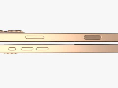 Apple iPhone 16 Pro Max Desert Titanium 3D Model