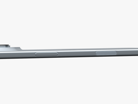 苹果 iPhone 空气 天蓝色 3D 模型