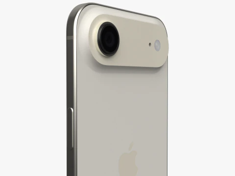 Apple iPhone Air Light Gold 3D Model