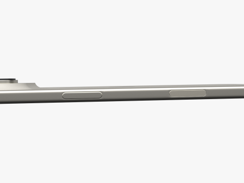 Apple iPhone Air Emas Muda Model 3D