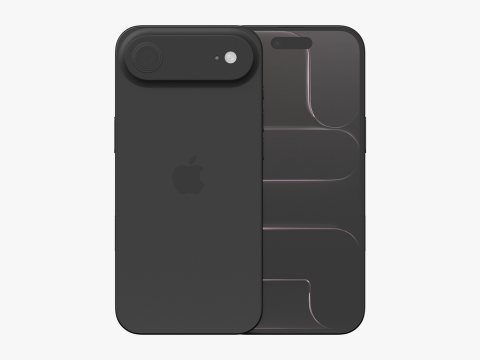 Apple iPhone Air Space Black 3D 模型