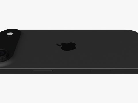 Apple iPhone Air Space Black 3D Model