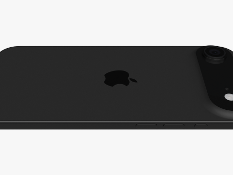 Apple iPhone Air Space Black 3D Model
