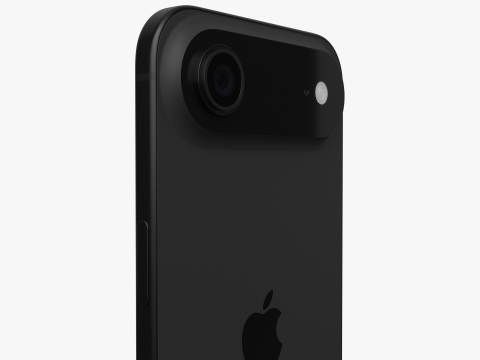 Apple iPhone Air Space Black 3D Model