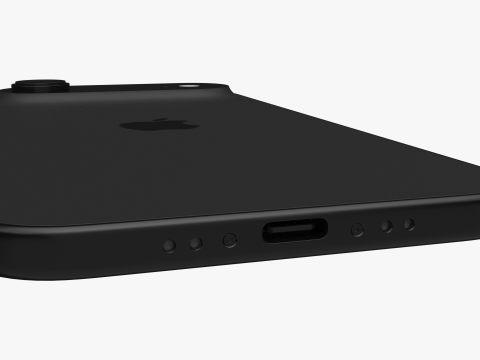 Apple iPhone Air Space Black 3D Model