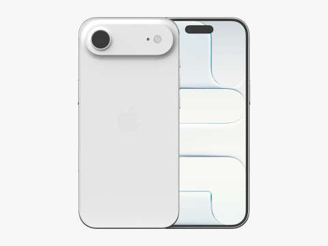 Apple iPhone Air Cloud White 3D 模型