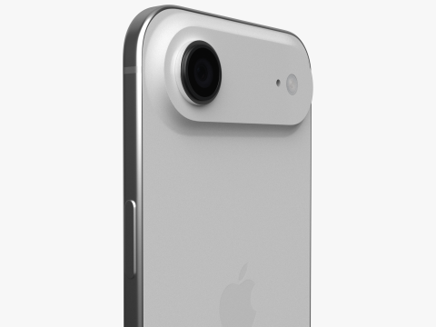 Apple iPhone Air Nuvola Bianca Modello 3D