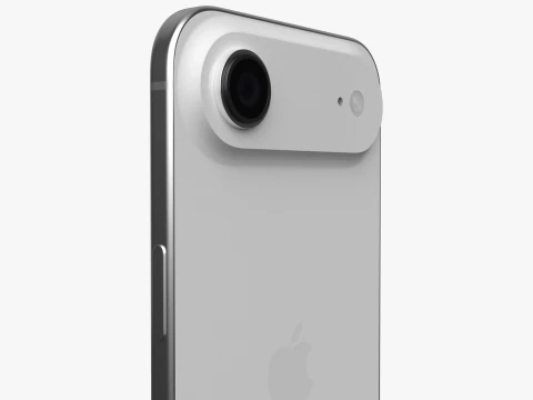 Apple iPhone Air Cloud White 3D Model