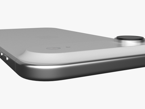Apple iPhone Air Nuvola Bianca Modello 3D