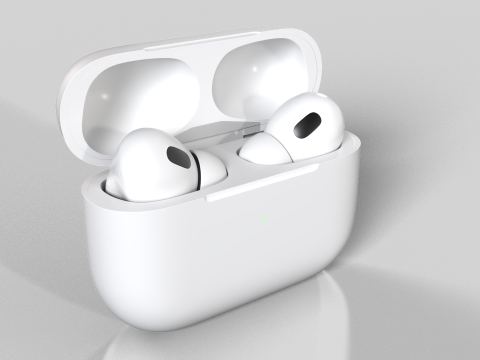 Apple AirPods Pro 3 3D 模型
