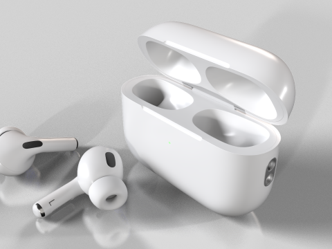 Apple AirPods Pro 3 3D 模型