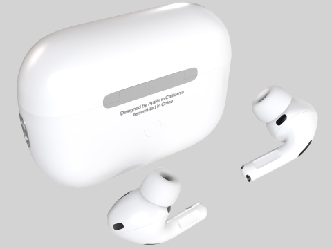 Apple AirPods Pro 3 3D 模型