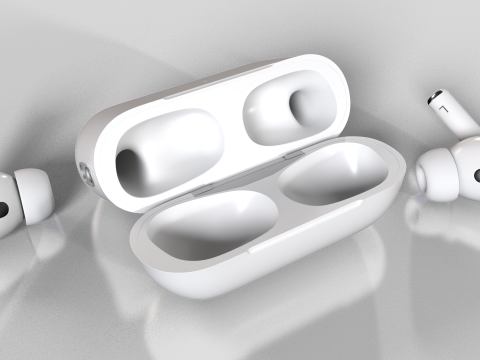Apple AirPods Pro 3 3D 模型