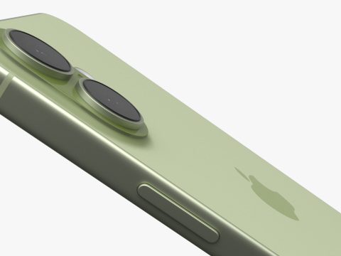 Apple iPhone 17 Salbei 3D Modell