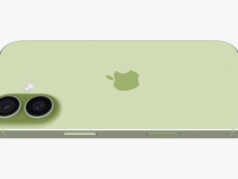 Apple iPhone 17 Salbei 3D Modell