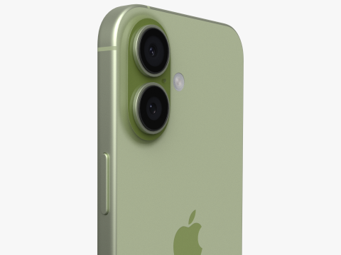 Apple iPhone 17 Salbei 3D Modell