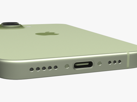 Apple iPhone 17 Salbei 3D Modell