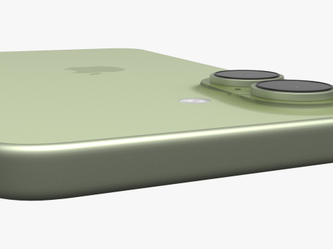 Apple iPhone 17 Salbei 3D Modell