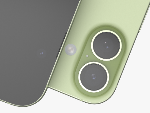 Apple iPhone 17 Salbei 3D Modell