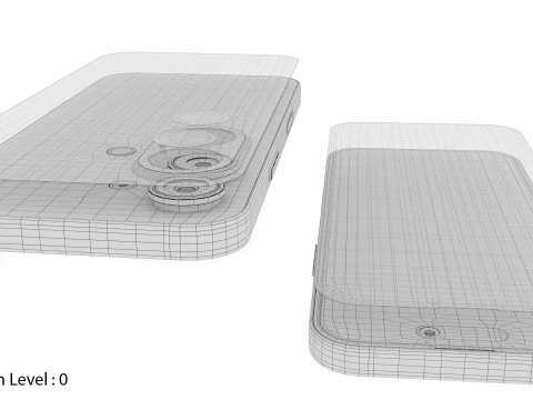 Apple iPhone 17 Белый 3D Модель