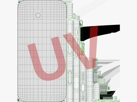 Apple iPhone 17 Белый 3D Модель