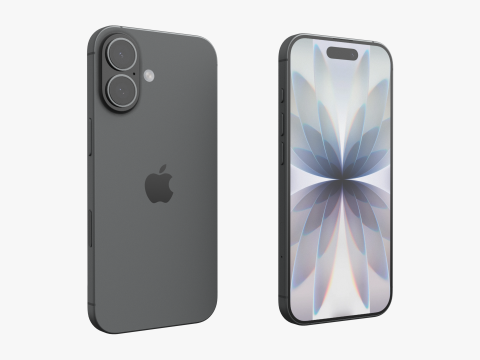 Apple iPhone 17 Black 3D Model