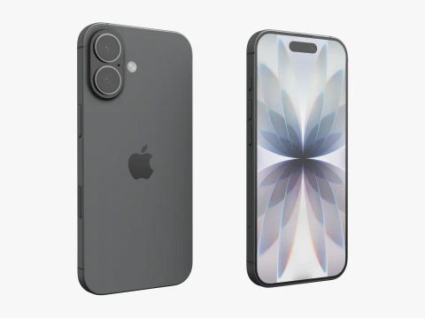 Apple iPhone 17 Black 3D Model